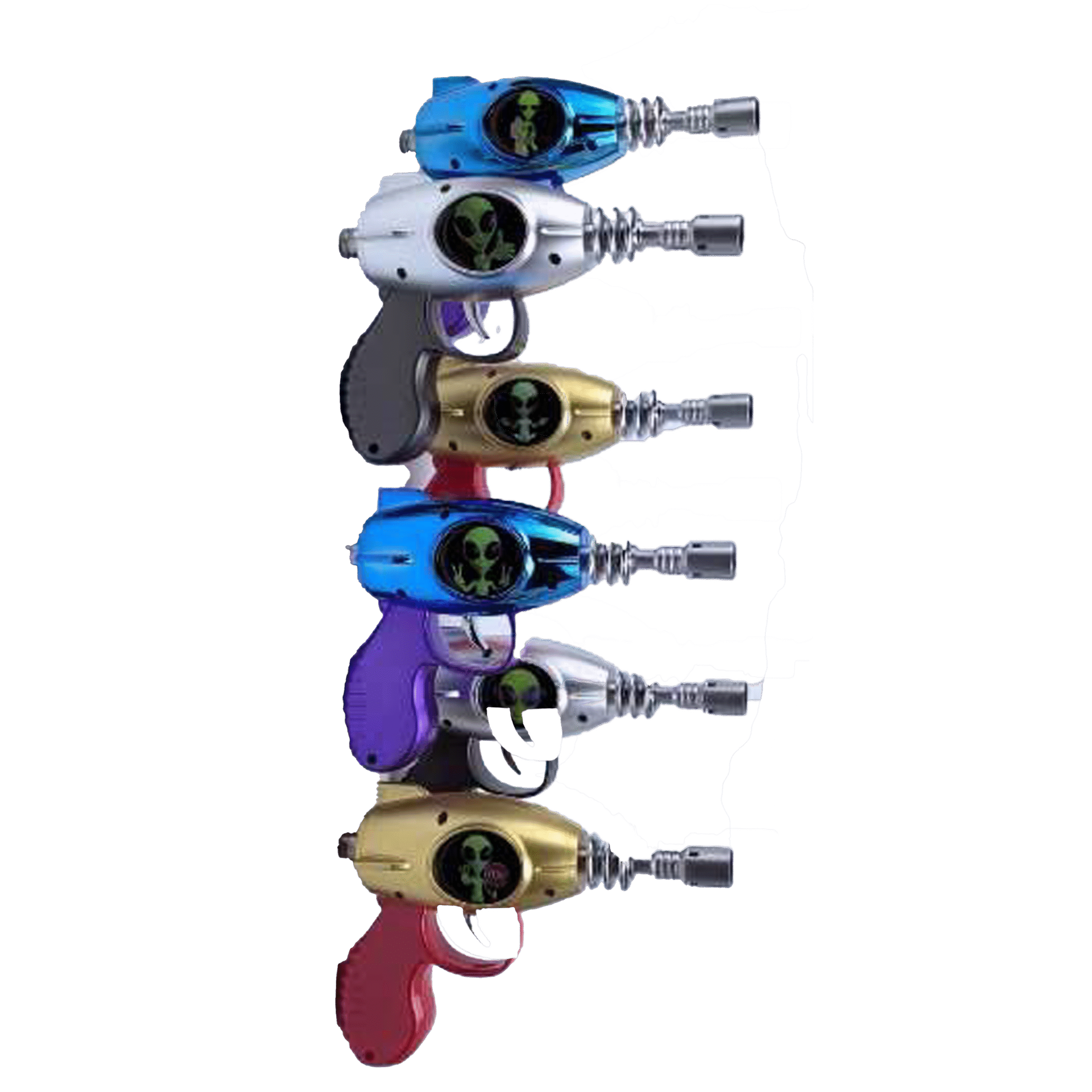 19029-M Metal Alien Torch Lighter with Fluorescent Light (Gift Box)
