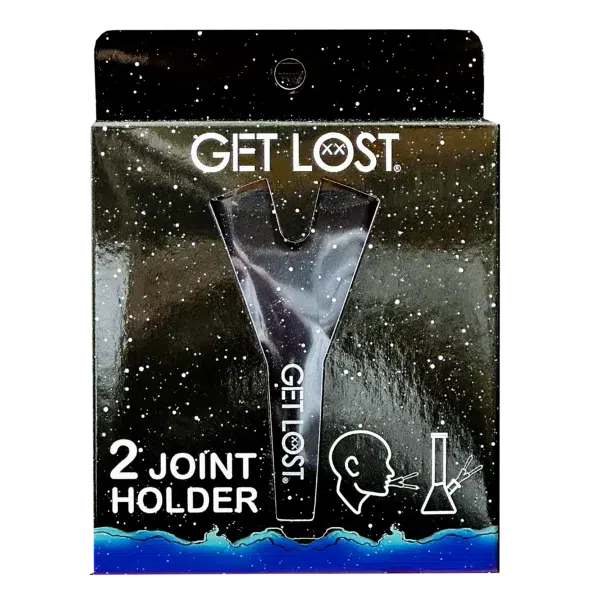 2JH-BLK-001 - Get Lost Silicone Joint Holder – Dual-Use 2-Joint Adapter (Black) - Image 2