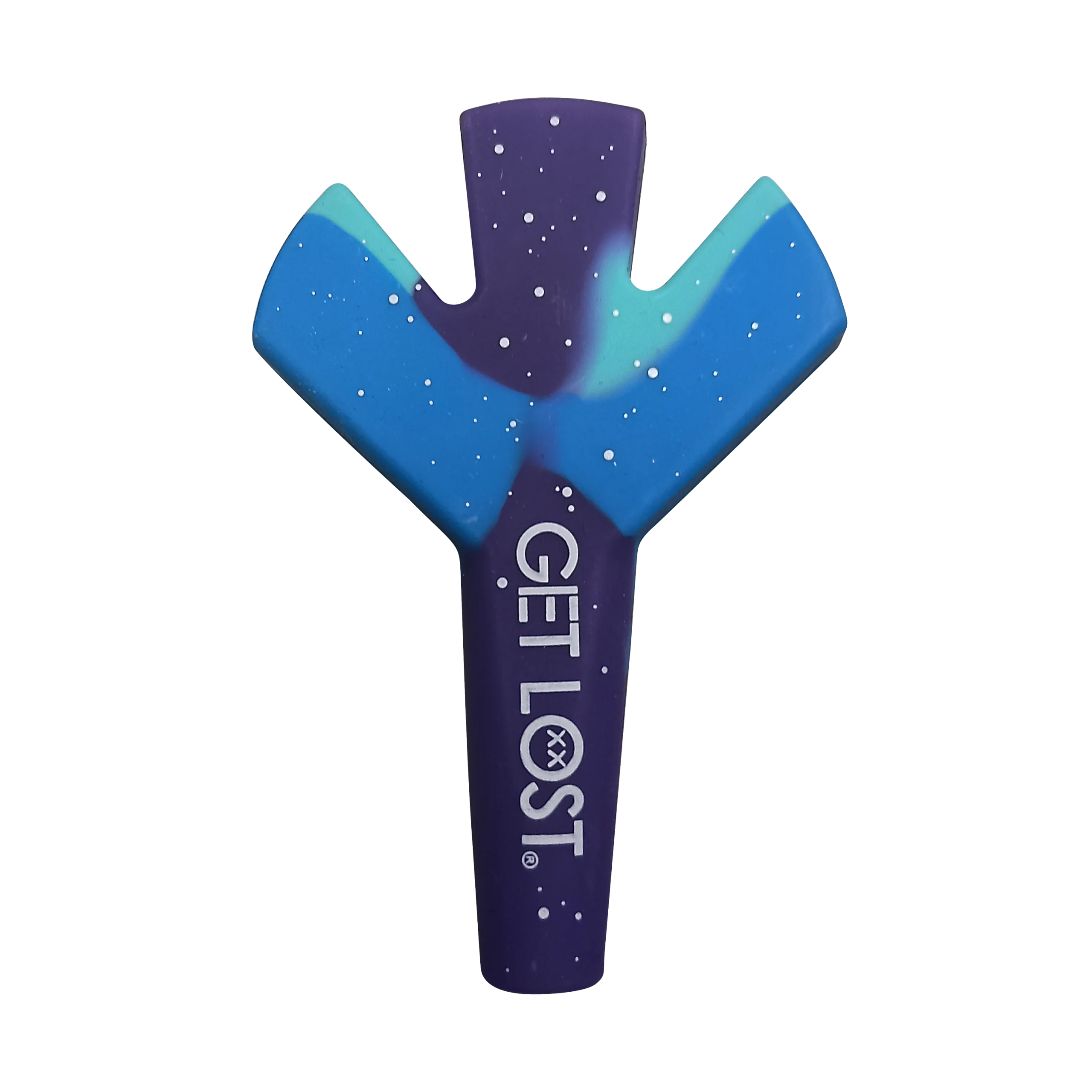 3JH-CLR-002 – Get Lost Silicone Joint Holder – Dual-Use 3-Joint Adapter (Colorful)