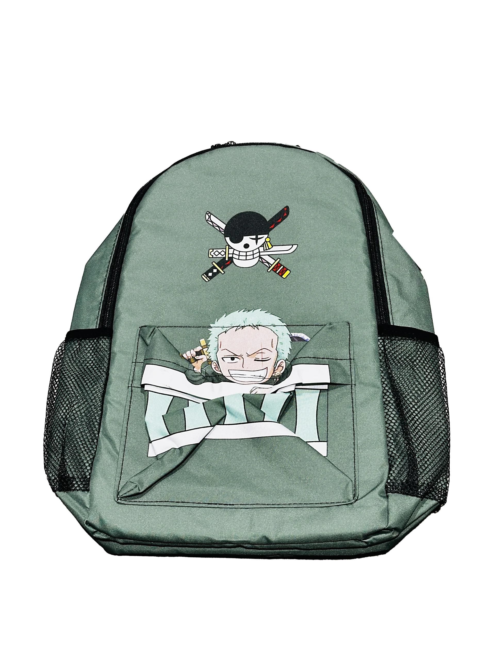 APB-005 – DBD Backpack – Anime – Light Green One Piece Roronoa Zoro