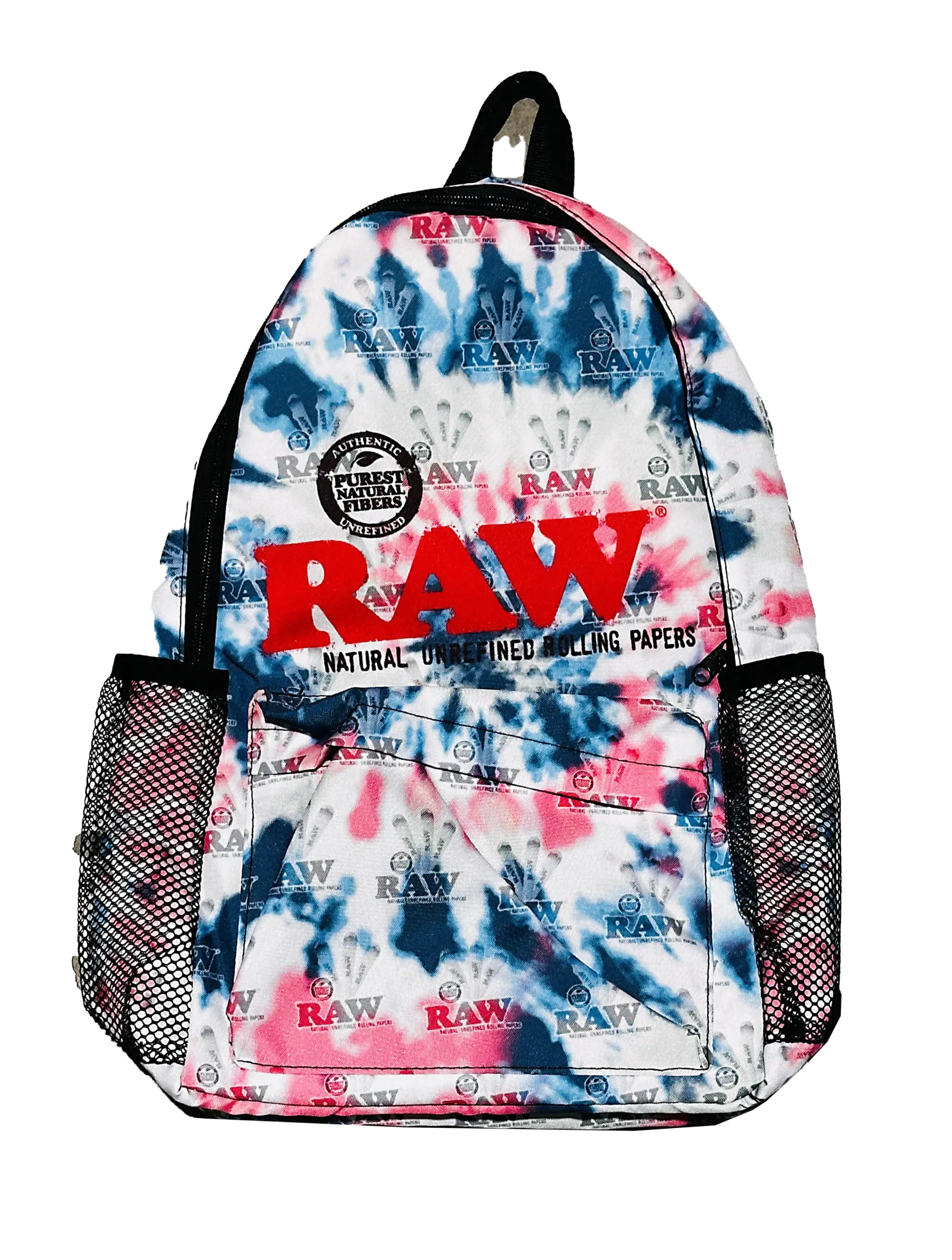 APB-052 – DBD Backpack – Raw – Tie Dye Look Pink and Blue