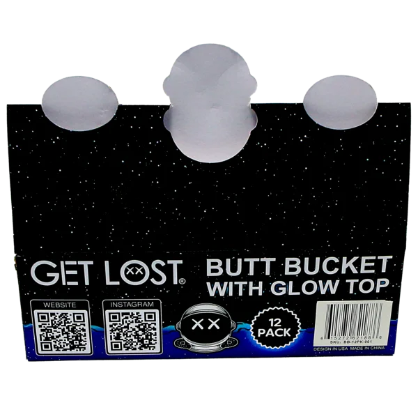 BB-12PK-001 - Get Lost Glow Top Butt Bucket (12 Count) Set 01 - Image 4