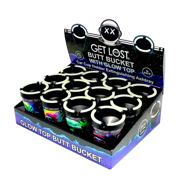 BB-12PK-001 - Get Lost Glow Top Butt Bucket (12 Count) Set 01 - Image 2