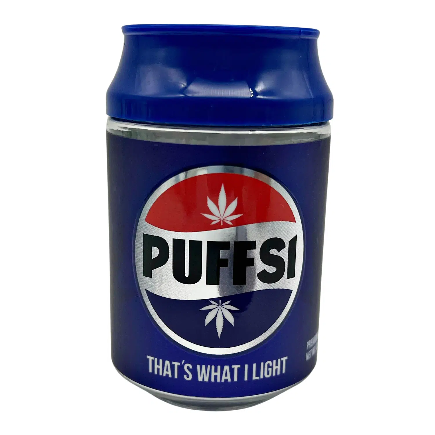 3.5g Plastic Soda Can Jar – (12 Count) Puffsi CMB-002