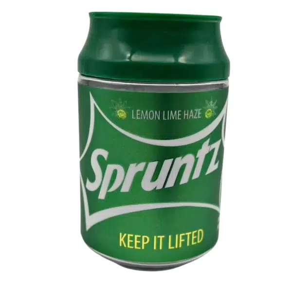 3.5g Plastic Soda Can Jar - (12 Count) Spruntz CMB-006