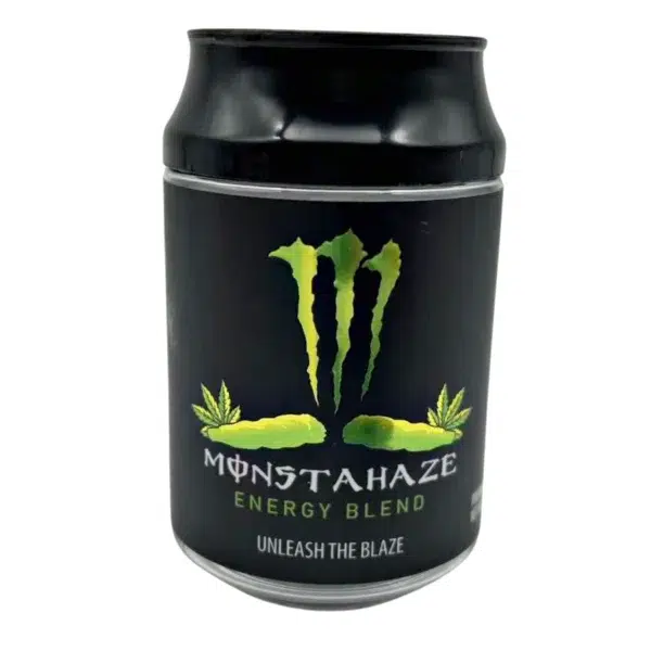 3.5g Plastic Soda Can Jar - (12 Count) Monstahaze CMB-010