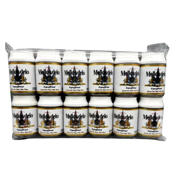 3.5g Plastic Soda Can Jar - (12 Count) Mellowdelo CMB-011 - Image 3