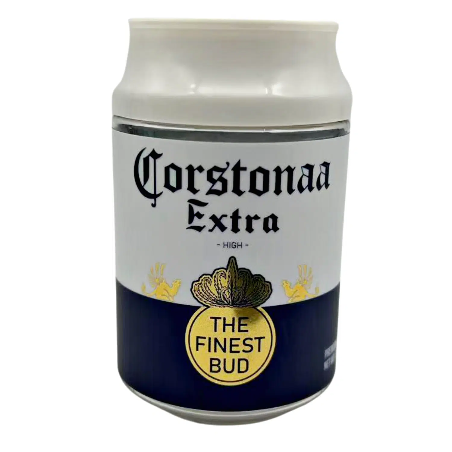 3.5g Plastic Soda Can Jar – (12 Count) Corstonaa Extra CMB-013