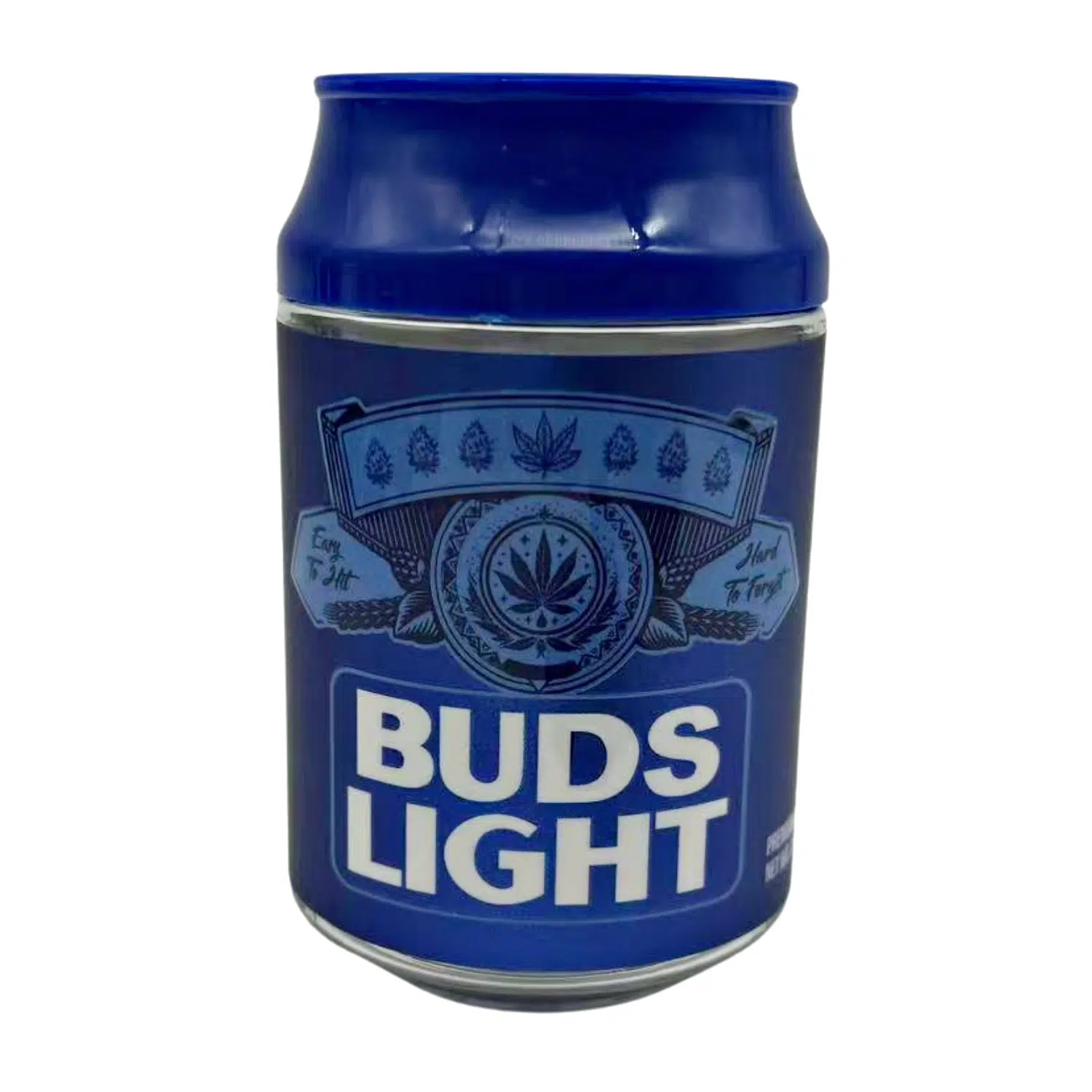 3.5g Plastic Soda Can Jar – (12 Count) Buds Light CMB-014