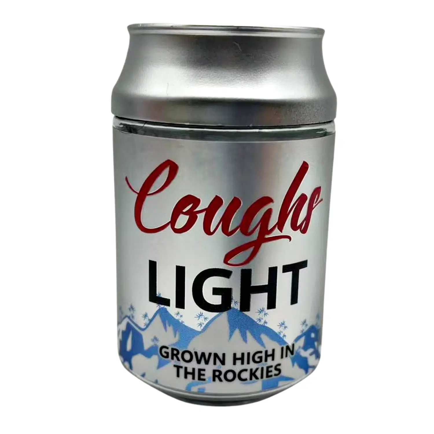 3.5g Plastic Soda Can Jar – (12 Count) Coughs Light CMB-015