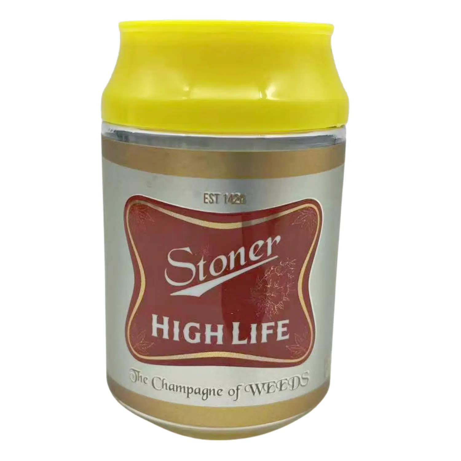3.5g Plastic Soda Can Jar – (12 Count) Stoner High CMB-016