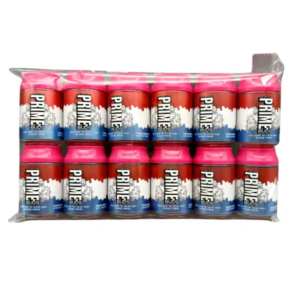 3.5g Plastic Soda Can Jar - (12 Count) Prime Buds CMB-020 - Image 3