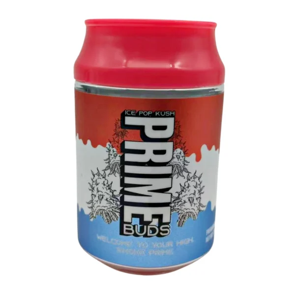 3.5g Plastic Soda Can Jar - (12 Count) Prime Buds CMB-020