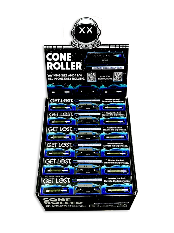 CR12PK-001 - Get Lost Cone Roller Machine (12 Count)
