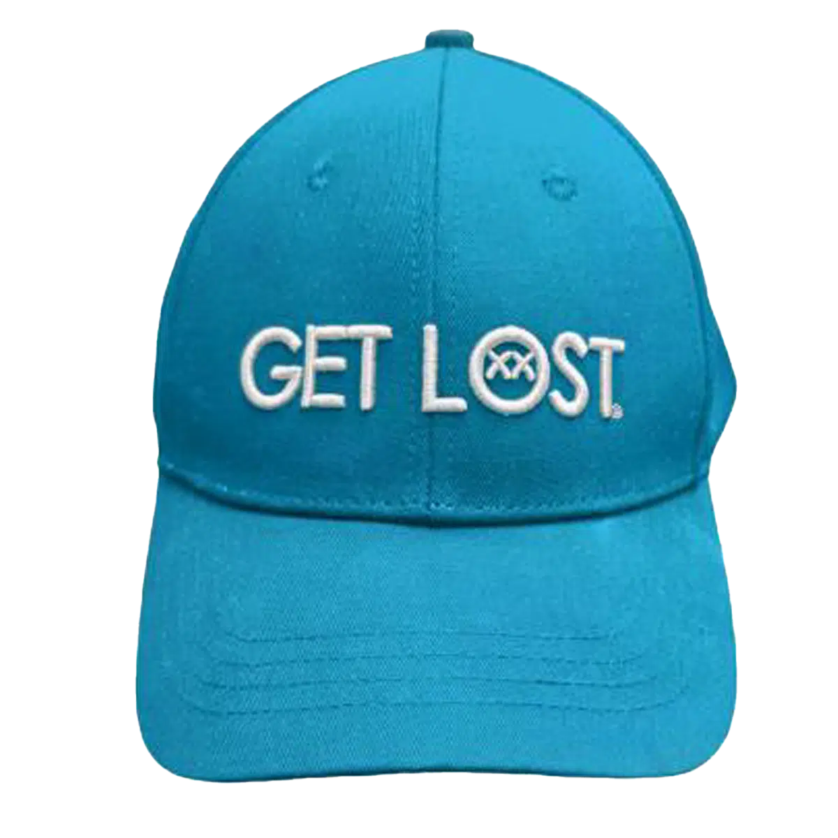 CWSPP-009 New! Get Lost Secret Zipper Pocket Cap – Smell-Proof Stash Hat (Aqua Blue)