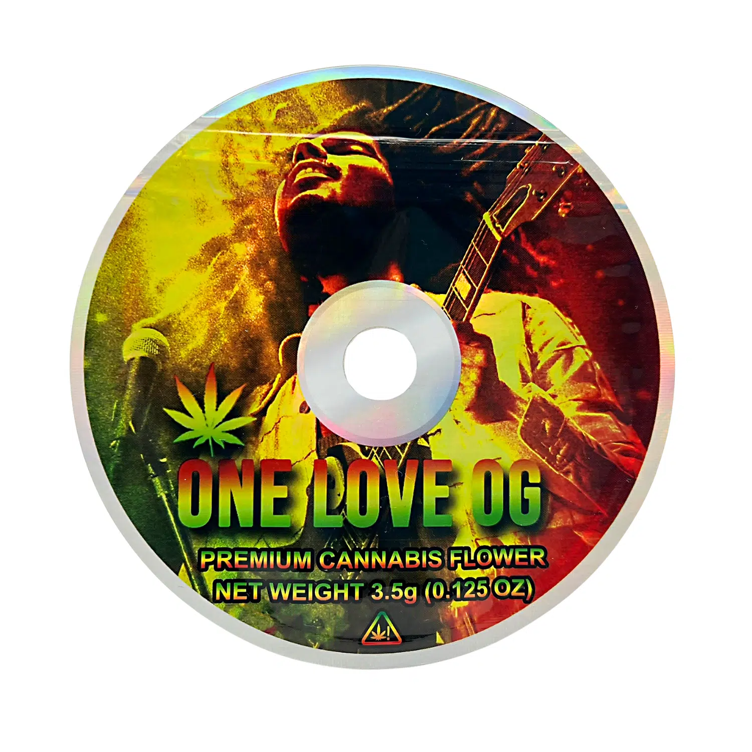 3.5 Gram Mylar Bag – Premium Mylar DVD Bag Only – Only Love OG – DVDMB-35-005