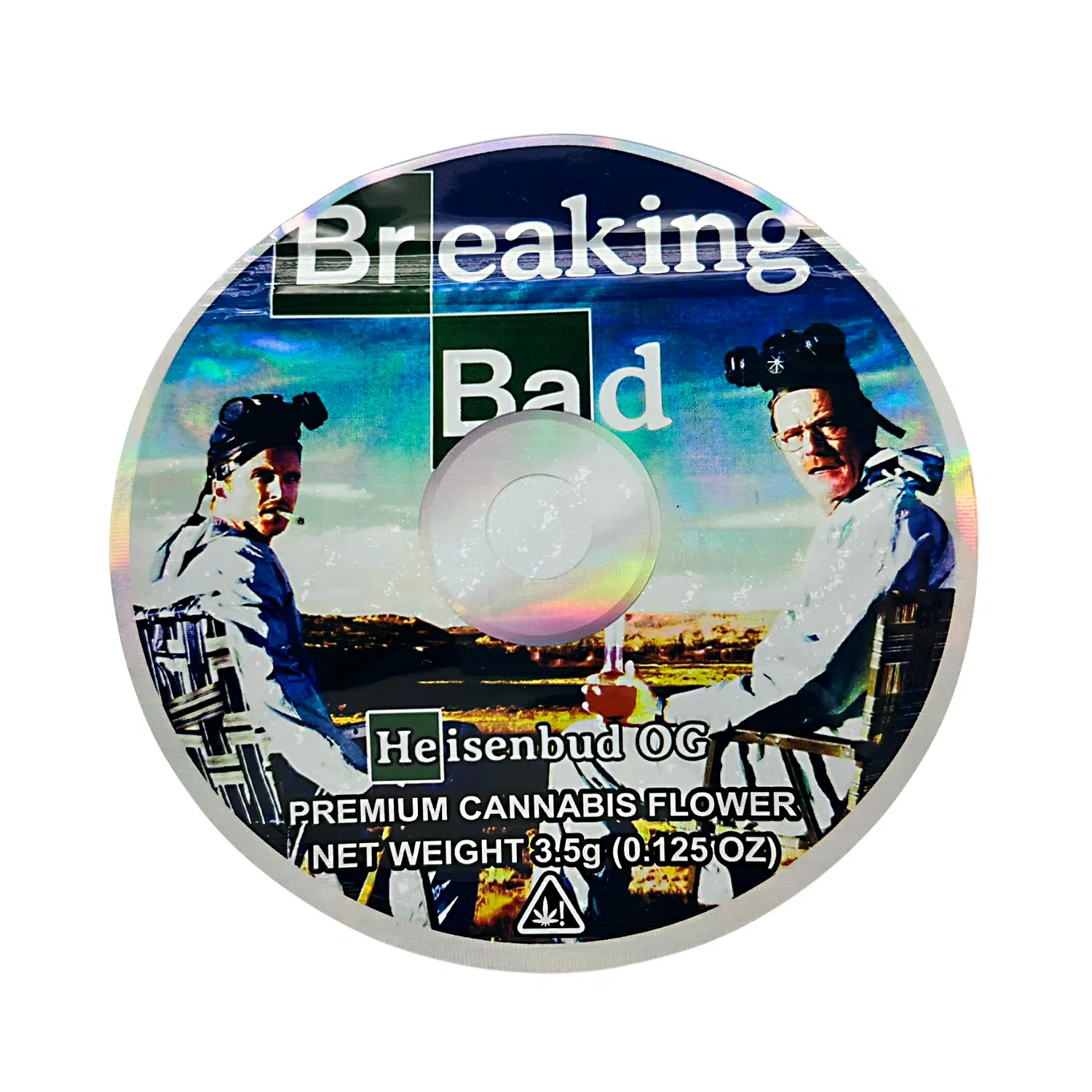3.5 Gram Mylar Bag – Premium Mylar DVD Bag Only – Breaking Bad – DVDMB-35-007