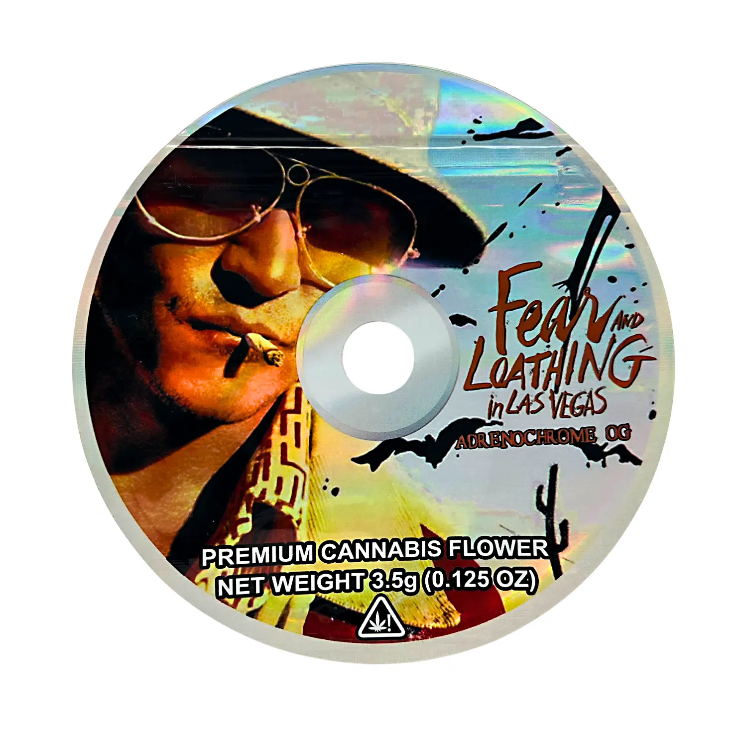 3.5 Gram Mylar Bag – Premium Mylar DVD Bag Only – Fear and Loathing in Las Vegas – DVDMB-35-013