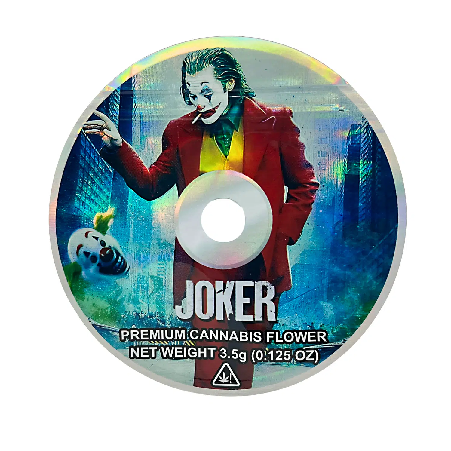 3.5 Gram Mylar Bag – Premium Mylar DVD Bag Only – Joker OG – DVDMB-35-021