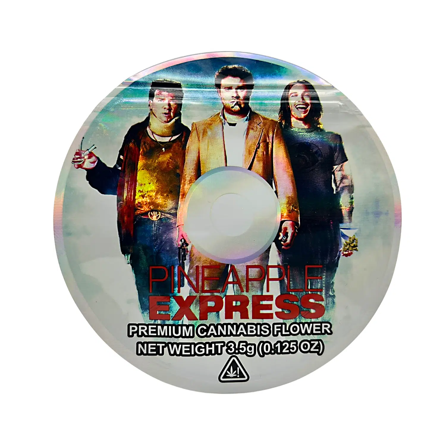 3.5 Gram Mylar Bag – Premium Mylar DVD Bag Only – Pineapple Express – DVDMB-35-029