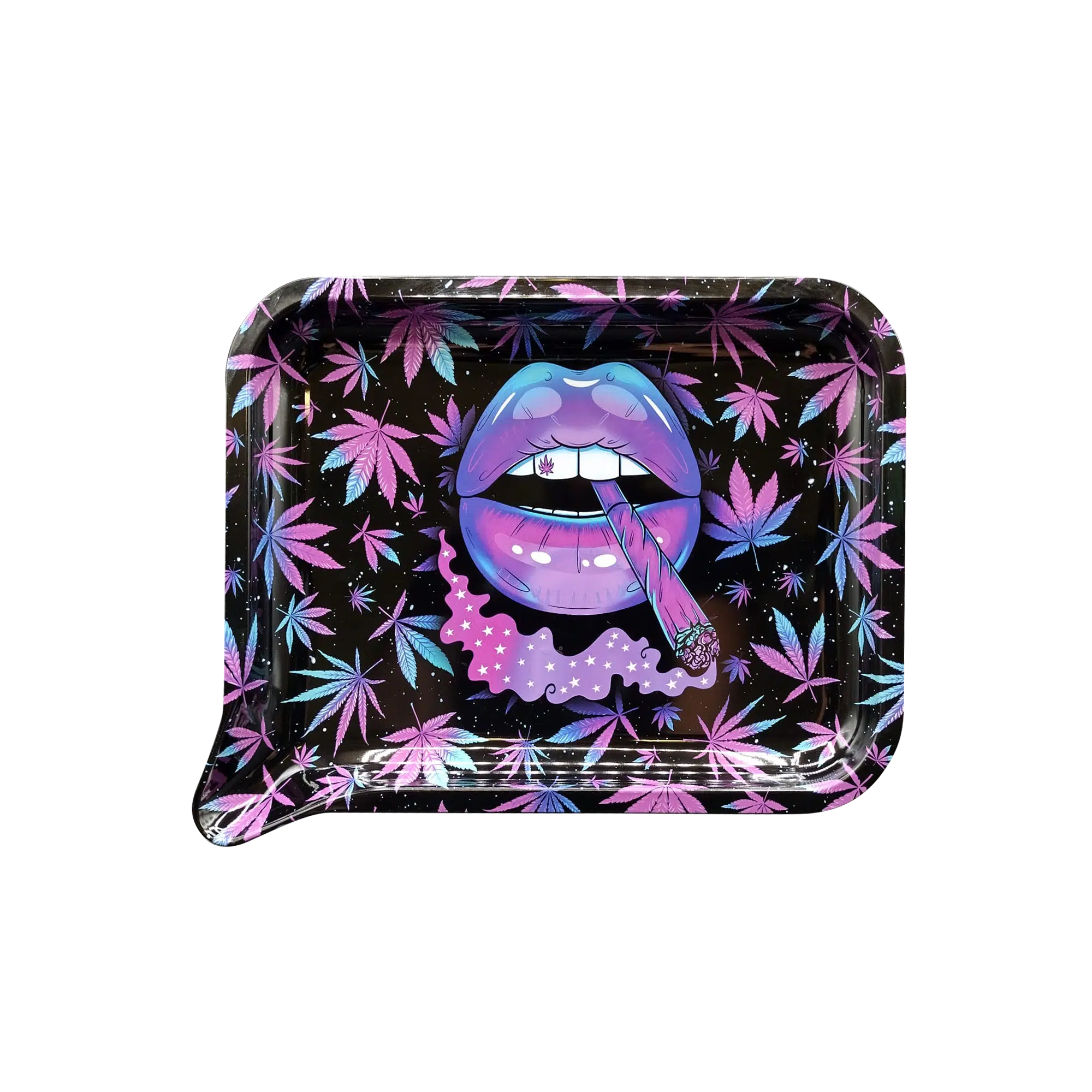 FRT-009 Get Lost Medium Funnel Rolling Tray – No Lid (Big Lips)