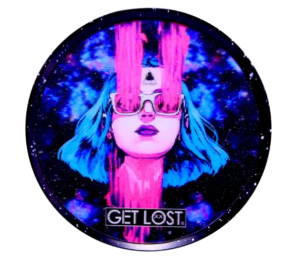 G3DG-6PK-002 - Get Lost Galaxy 3D Herb Grinders – 63mm (6 Count) Set 02 - Image 15