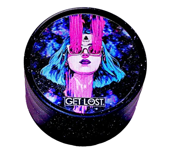 G3DG-6PK-002 - Get Lost Galaxy 3D Herb Grinders – 63mm (6 Count) Set 02 - Image 14