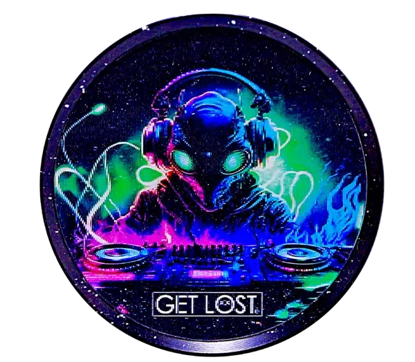 G3DG-6PK-004 - Get Lost Galaxy 3D Herb Grinders – 63mm (6 Count) Set 04 - Image 10