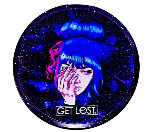 G3DG-6PK-005 - Get Lost Galaxy 3D Herb Grinders – 63mm (6 Count) Set 05 - Image 8