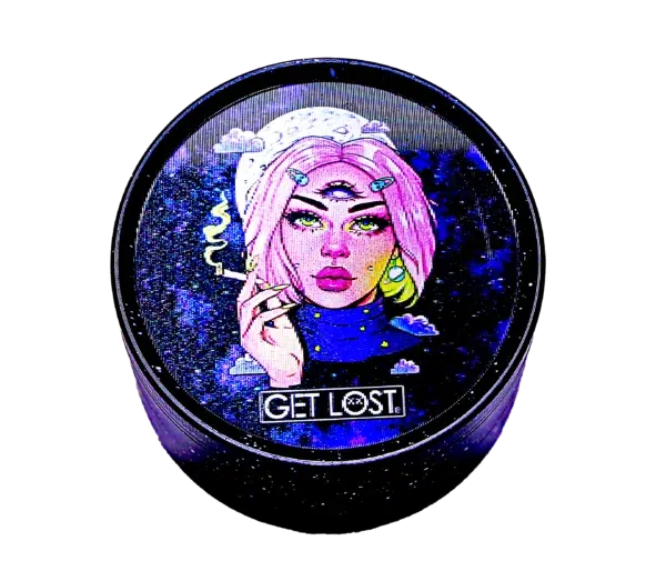 G3DG-6PK-005 - Get Lost Galaxy 3D Herb Grinders – 63mm (6 Count) Set 05 - Image 13