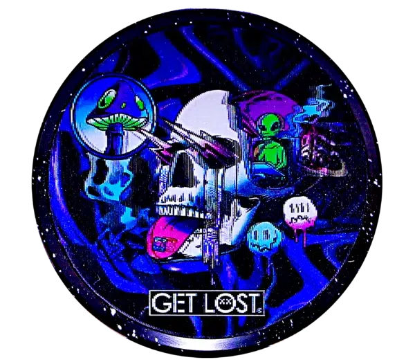 G3DG-6PK-005 - Get Lost Galaxy 3D Herb Grinders – 63mm (6 Count) Set 05 - Image 18