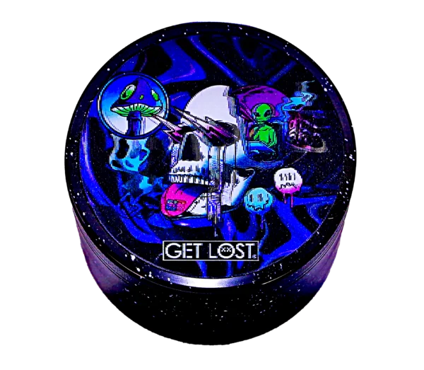 G3DG-6PK-005 - Get Lost Galaxy 3D Herb Grinders – 63mm (6 Count) Set 05 - Image 19