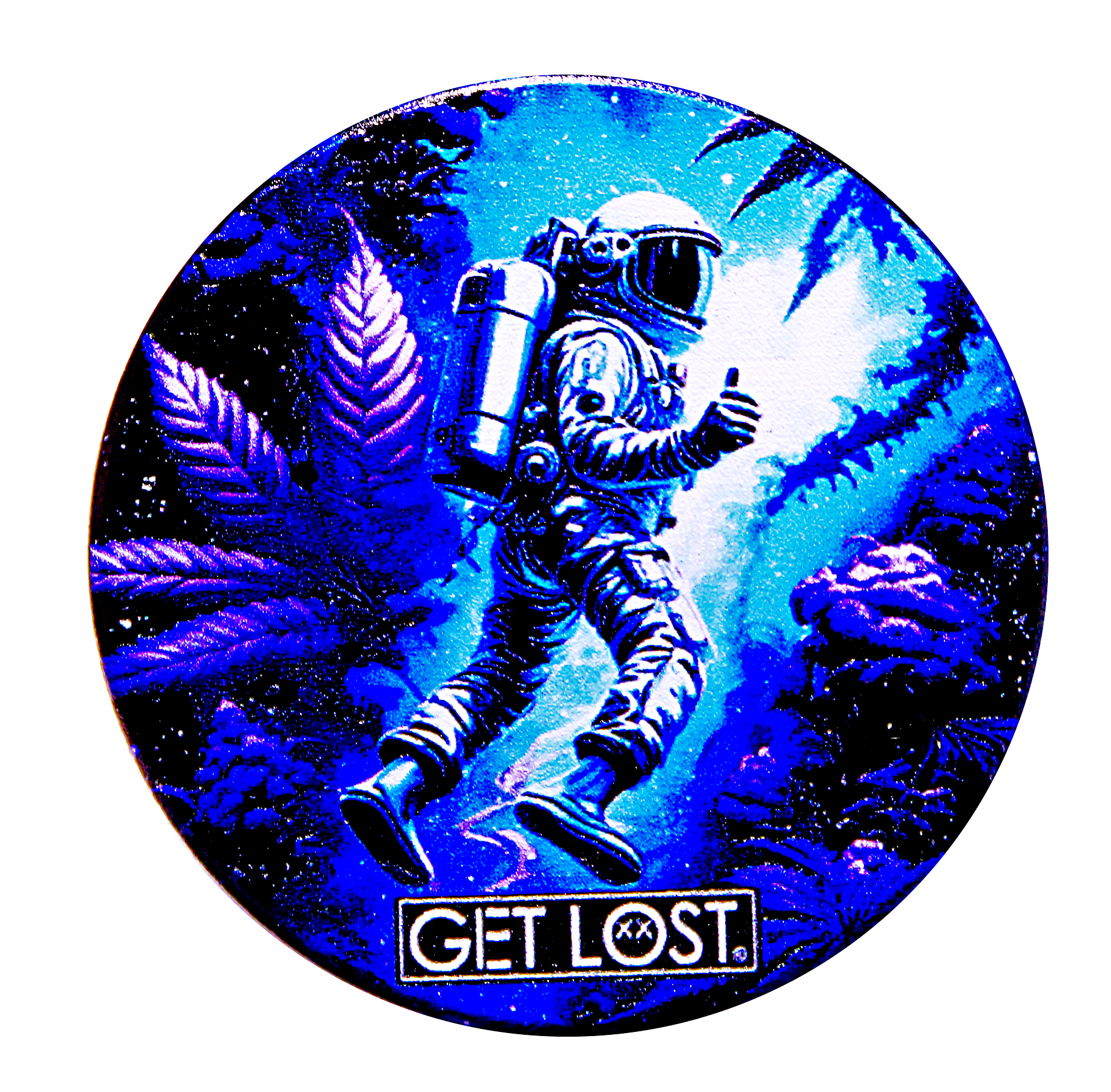 GG-50-001 - Get Lost Galaxy Grinders 4 Layers Full Print Herb Grinders – 50mm (12 Count) Set 01 - Image 20