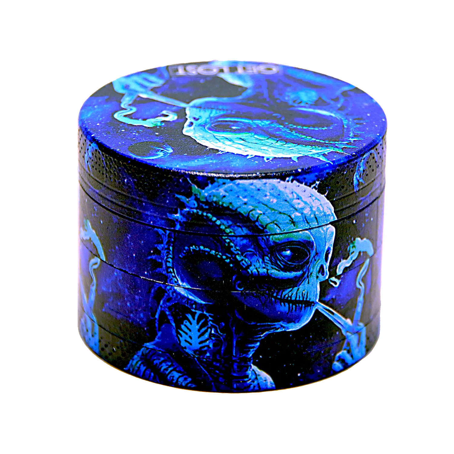 GG-50-001 - Get Lost Galaxy Grinders 4 Layers Full Print Herb Grinders – 50mm (12 Count) Set 01 - Image 13