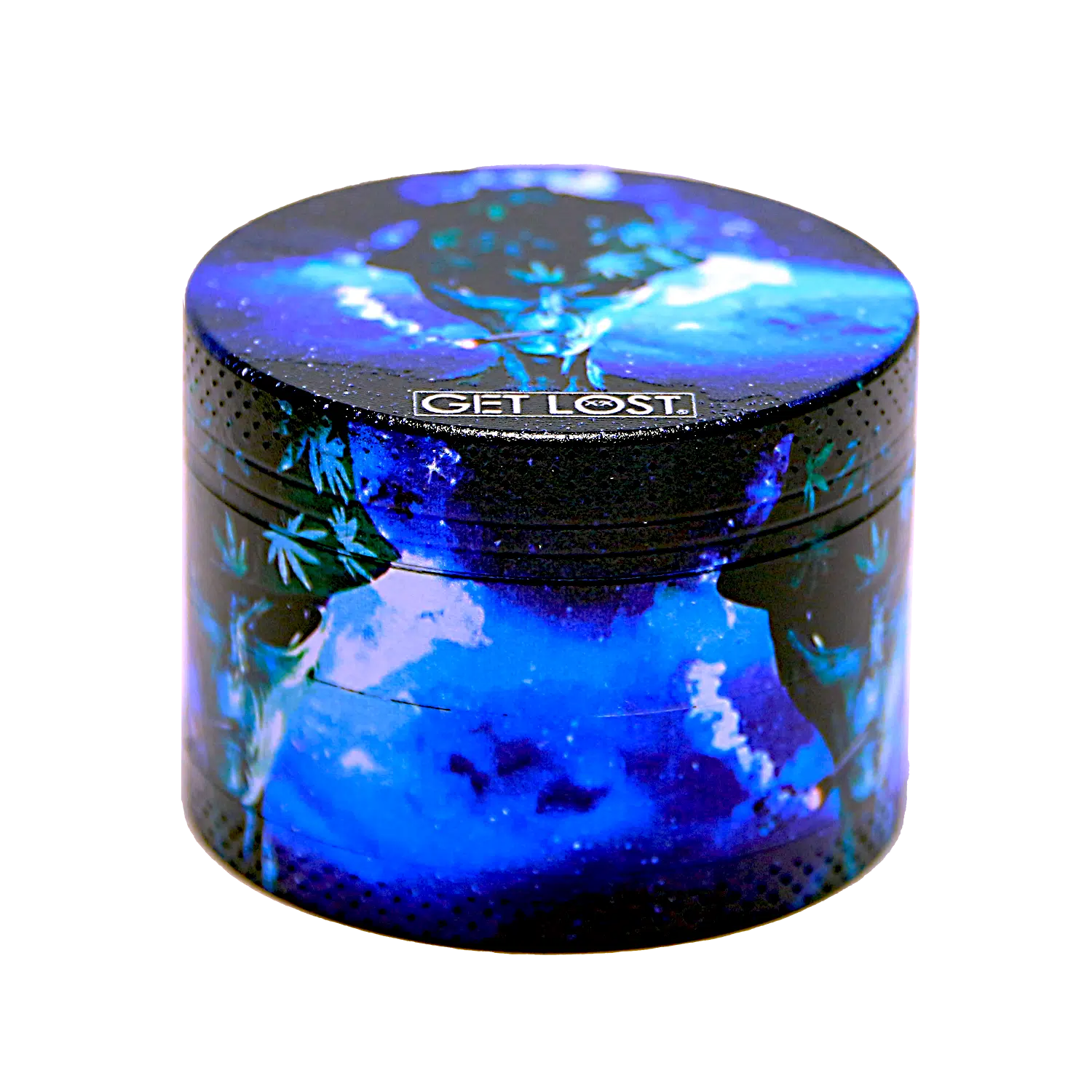 GG-50-001 - Get Lost Galaxy Grinders 4 Layers Full Print Herb Grinders – 50mm (12 Count) Set 01 - Image 11