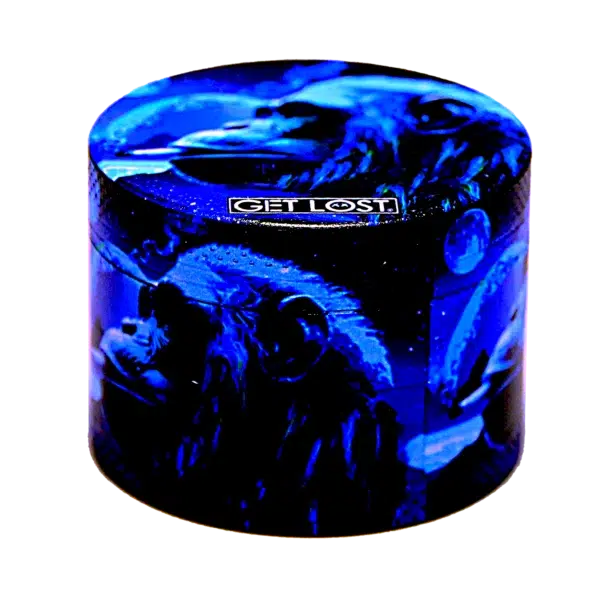 GG-50-002 - Get Lost Galaxy Grinders 4 Layers Full Print Herb Grinders – 50mm (12 Count) Set 02 - Image 9