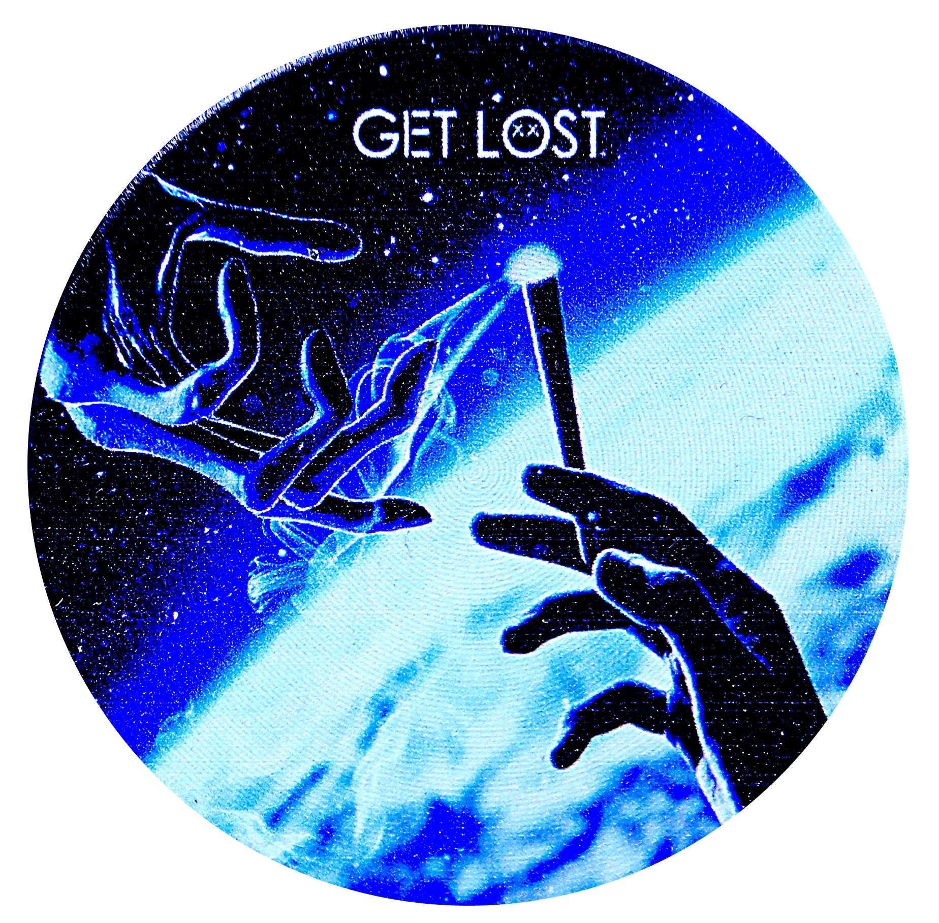 GG-50-008 - Get Lost Galaxy Grinders 4 Layers Full Print Herb Grinders – 50mm (12 Count) Set 08 - Image 12