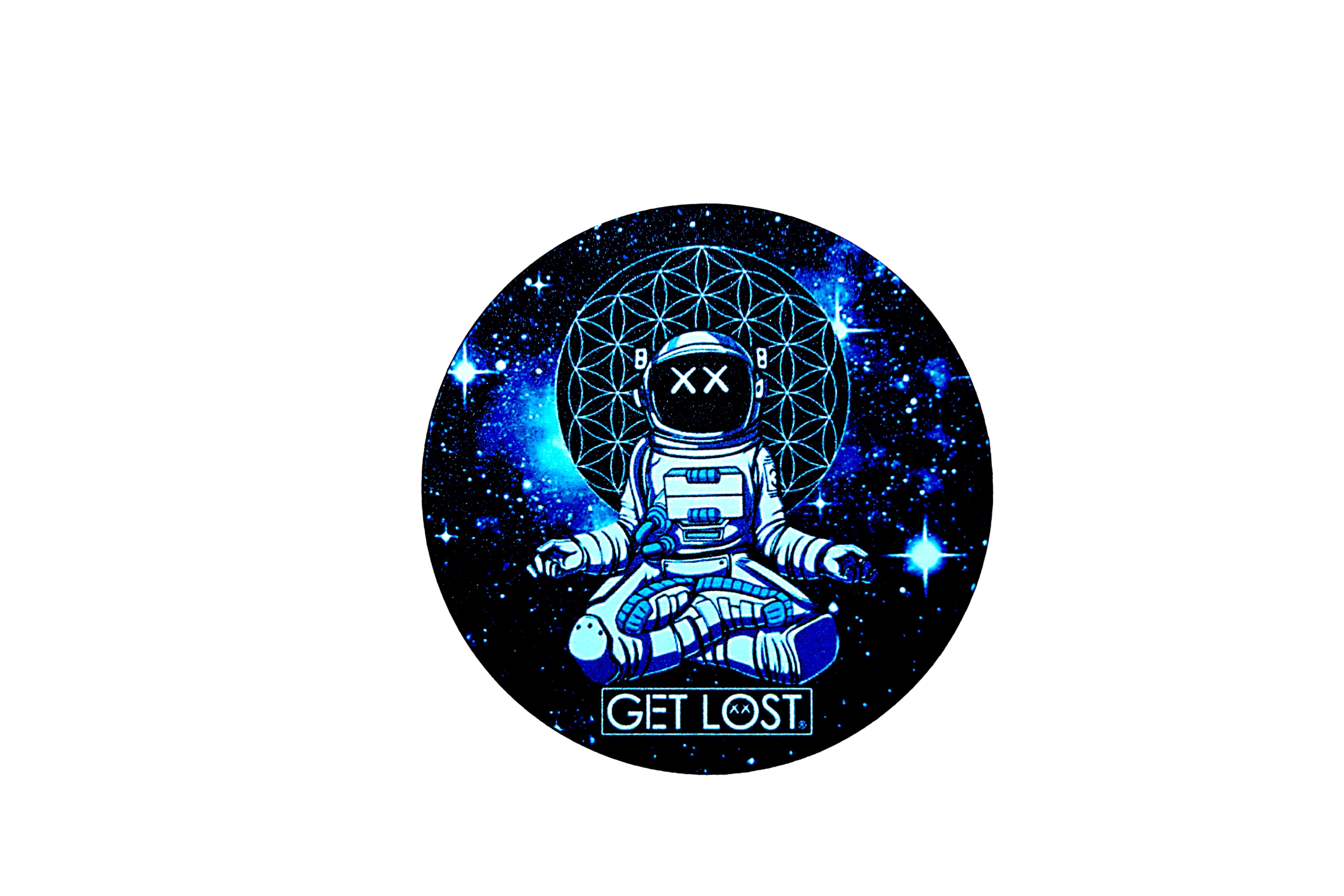 GG-63-001 - Get Lost Galaxy Grinders 4 Layers Full Print Herb Grinders – 63mm (6 Count) Set 01 - Image 6