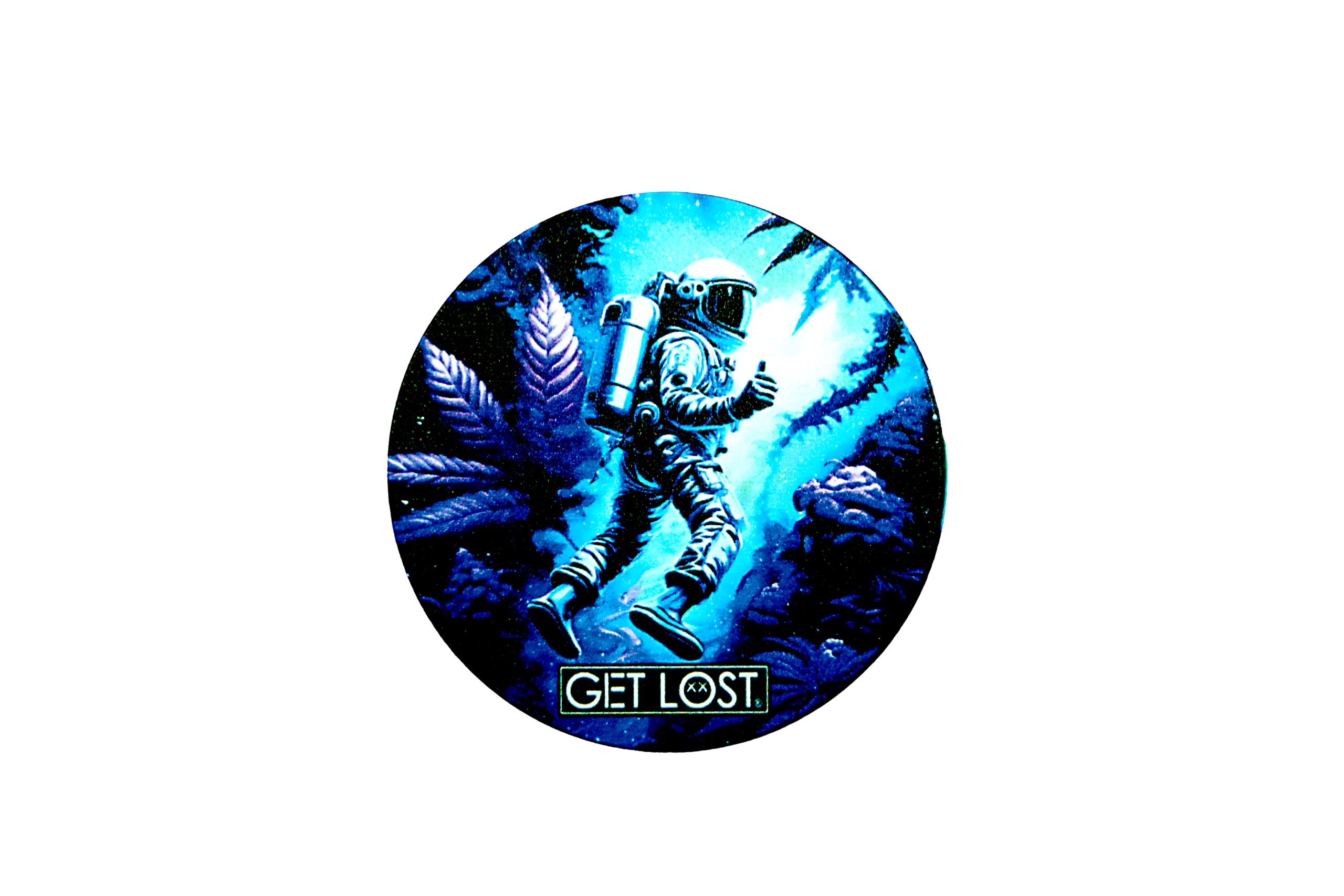 GG-63-001 - Get Lost Galaxy Grinders 4 Layers Full Print Herb Grinders – 63mm (6 Count) Set 01 - Image 12