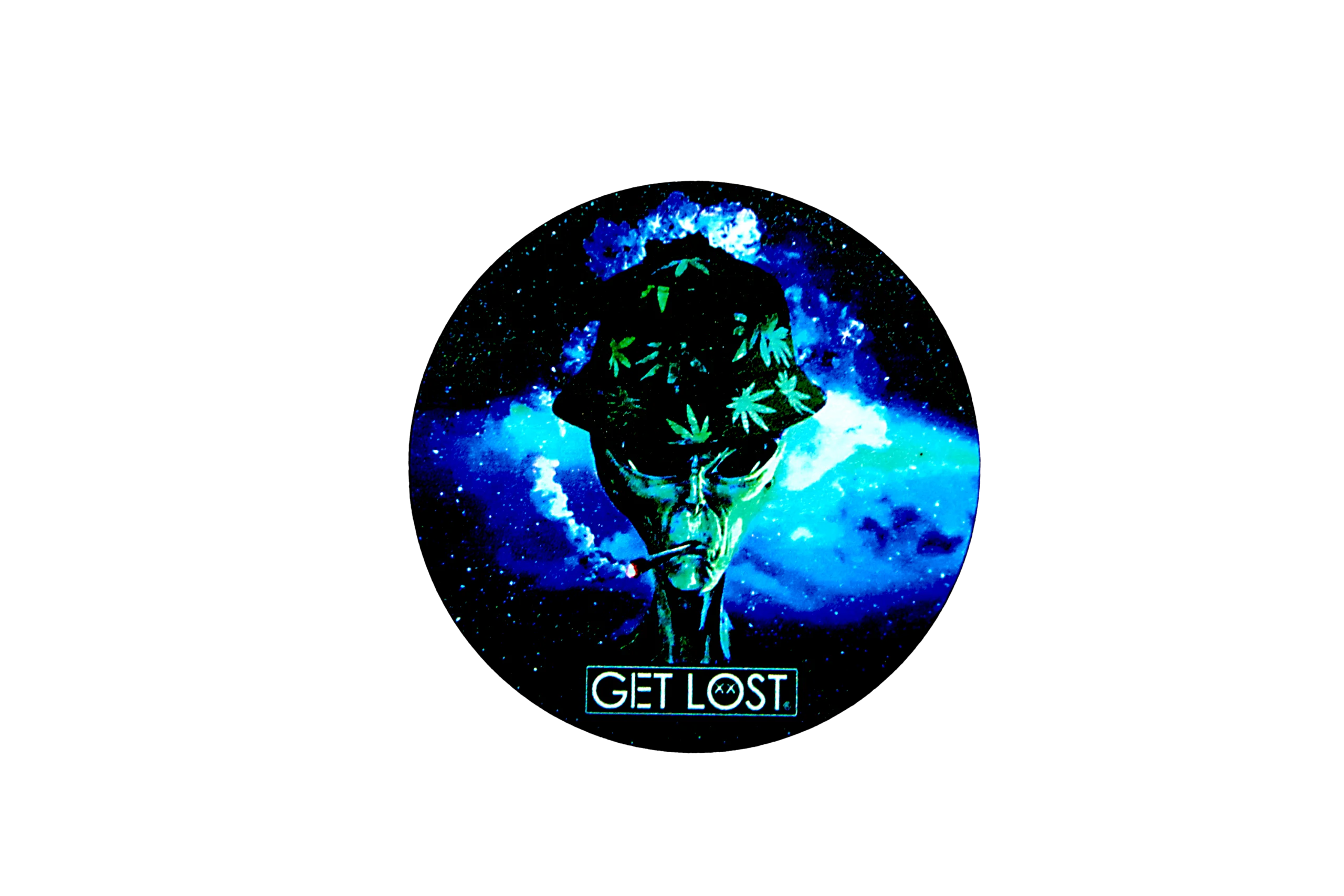 GG-63-001 - Get Lost Galaxy Grinders 4 Layers Full Print Herb Grinders – 63mm (6 Count) Set 01 - Image 14