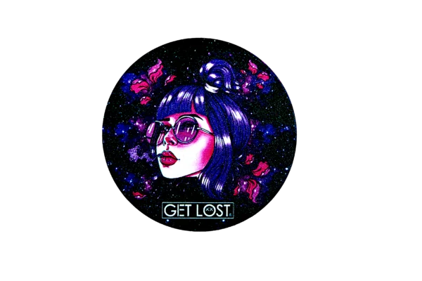 GG-63-002 - Get Lost Galaxy Grinders 4 Layers Full Print Herb Grinders – 63mm (6 Count) Set 02 - Image 15
