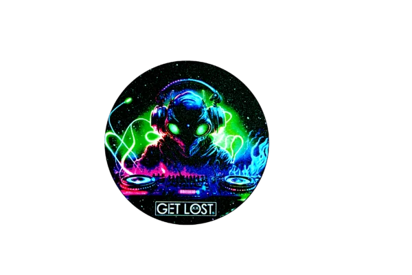GG-63-004 - Get Lost Galaxy Grinders 4 Layers Full Print Herb Grinders – 63mm (6 Count) Set 04 - Image 15