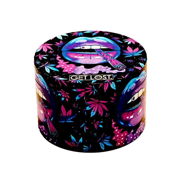 GG-63-006 - Get Lost Galaxy Grinders 4 Layers Full Print Herb Grinders – 63mm (6 Count) Set 06 - Image 14