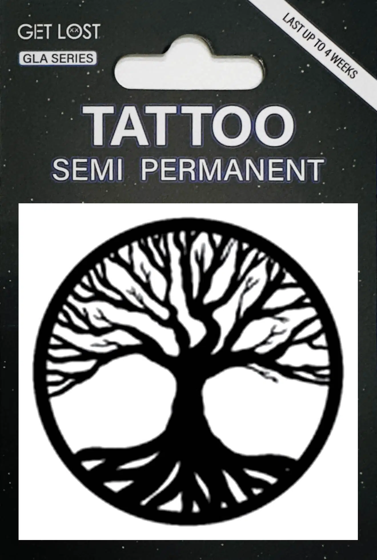 GLA-092 Semi Permanent Tattoo 2″x2″
