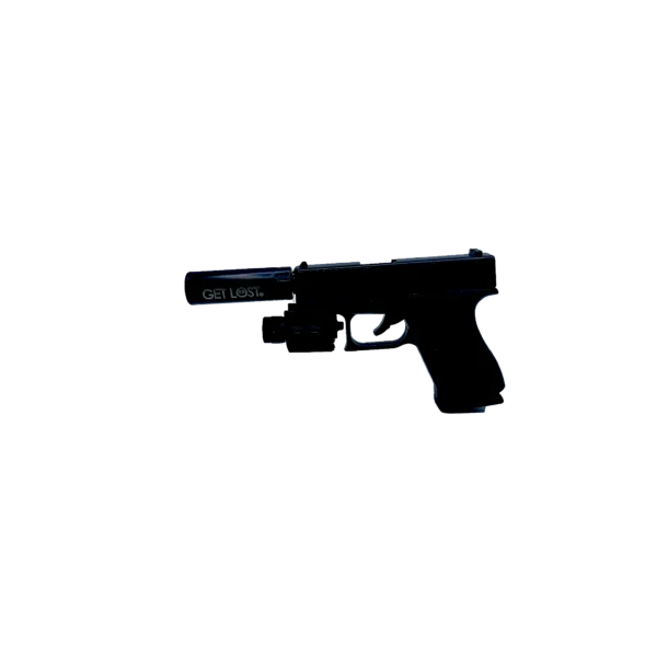 GTG-BLK-001 Get Lost Gun Torch Lighter (Black) - Image 6