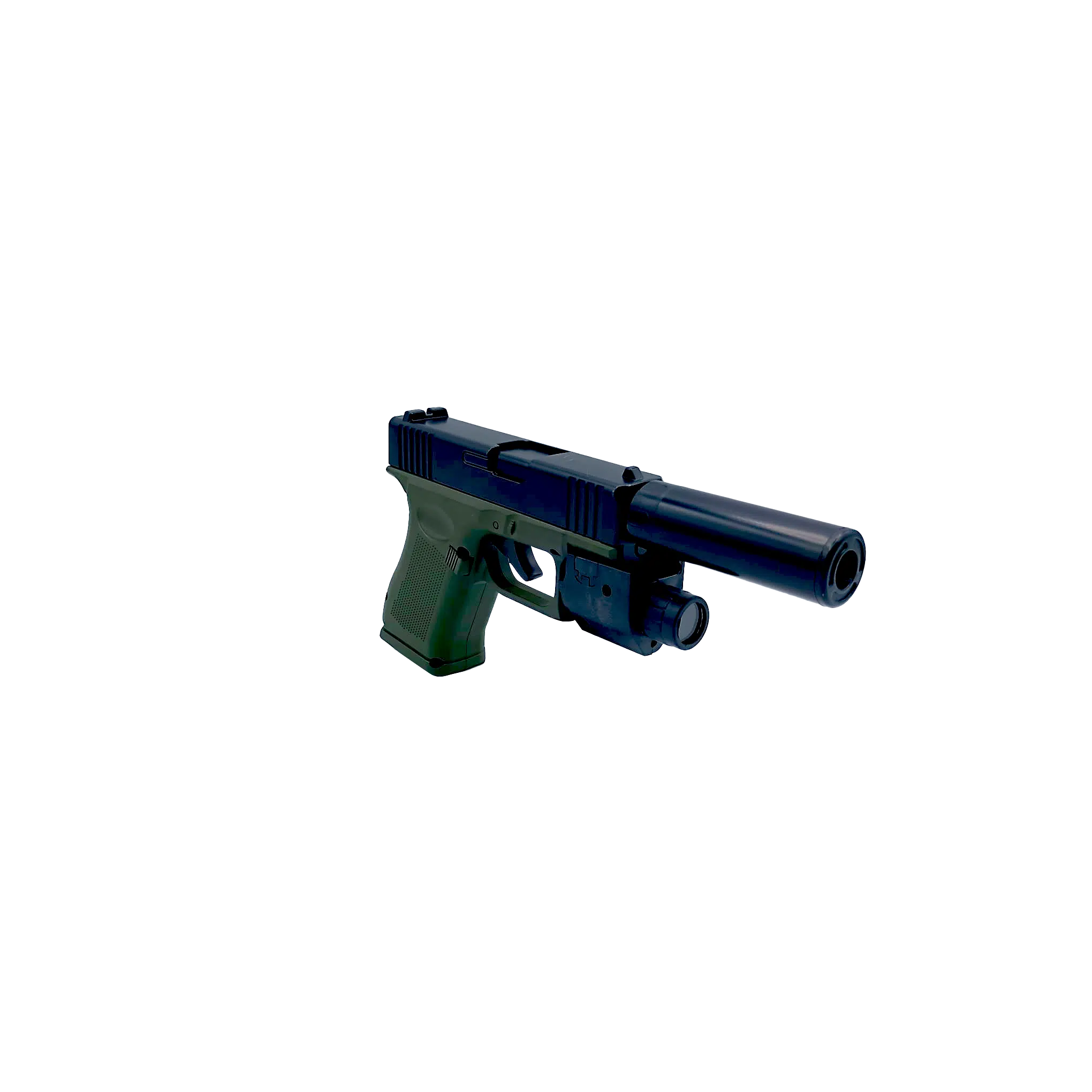 GTG-GRN-002 Get Lost Gun Torch Lighter (Green-Black) - Image 2