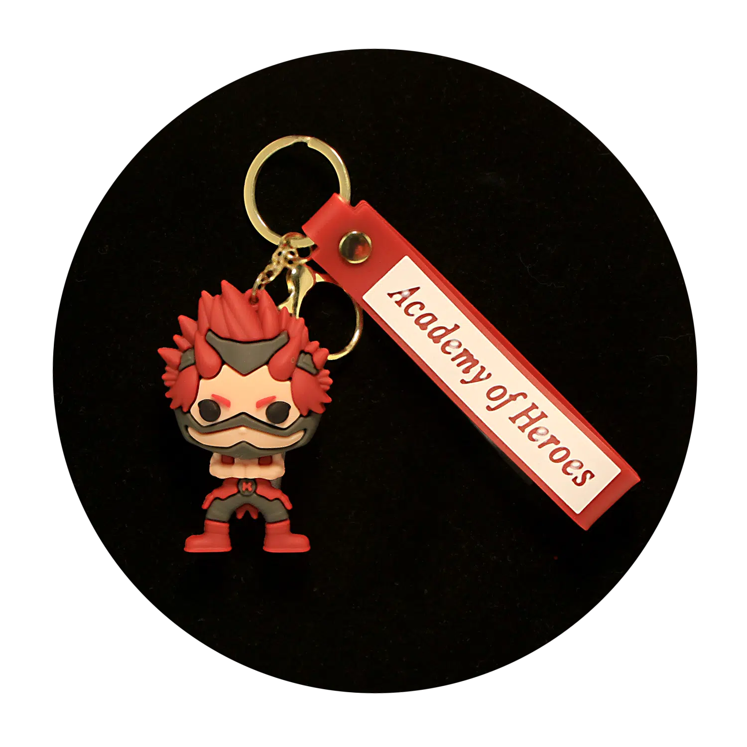 KSB-001 Academy Of Heroes 01 – Keychain With Silicone Band