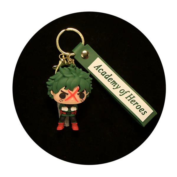 KSB-004 Academy Of Heroes 04 - Keychain With Silicone Band