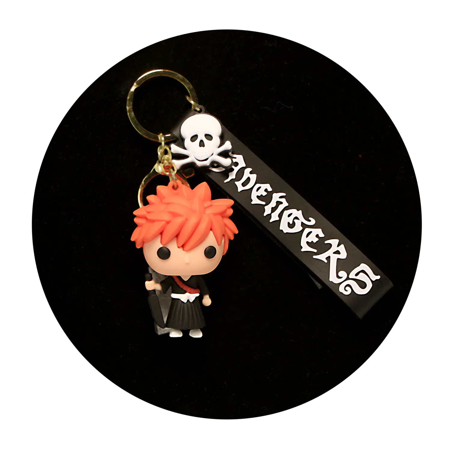 KSB-013 Avengers Ichigo Kurosaki 02 – Keychain With Silicone Band
