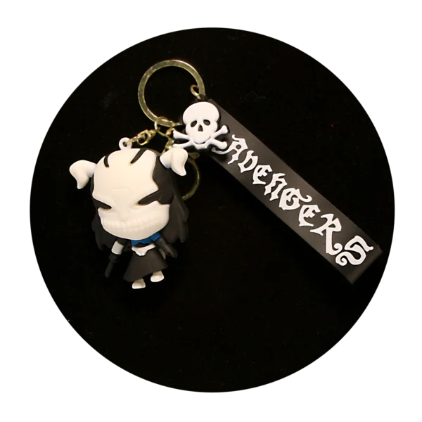 KSB-014 Avengers Ichigo Kurosaki Evil - Keychain With Silicone Band